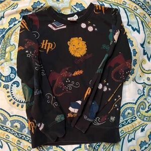 Harry Potter x H&M Multicolor Hogwarts Kids Sweatshirt